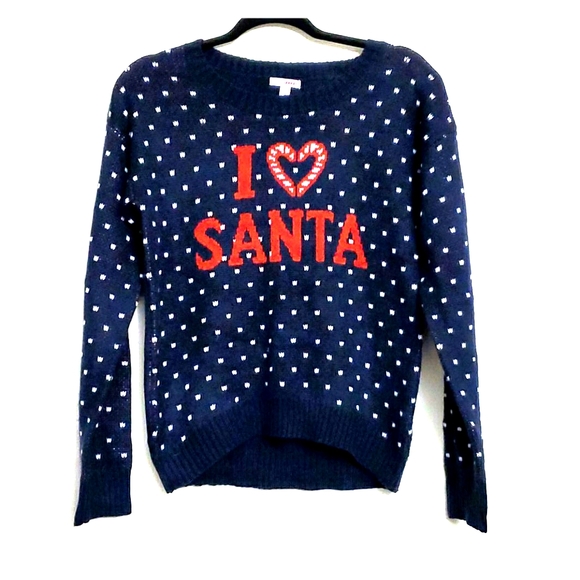 BONGO Sweaters - I ❤ Santa Sweater